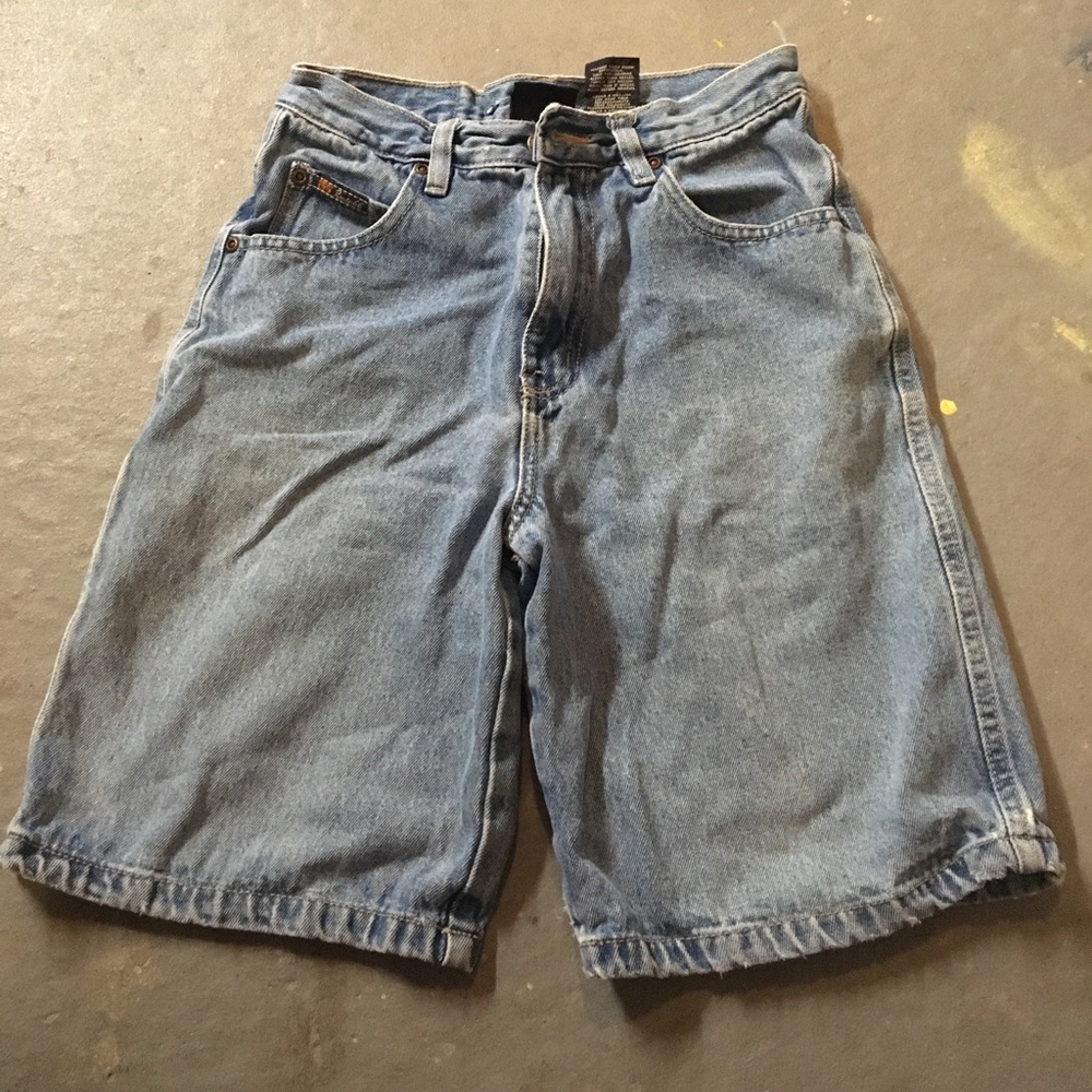 Vintage Light Wash Jean Shorts